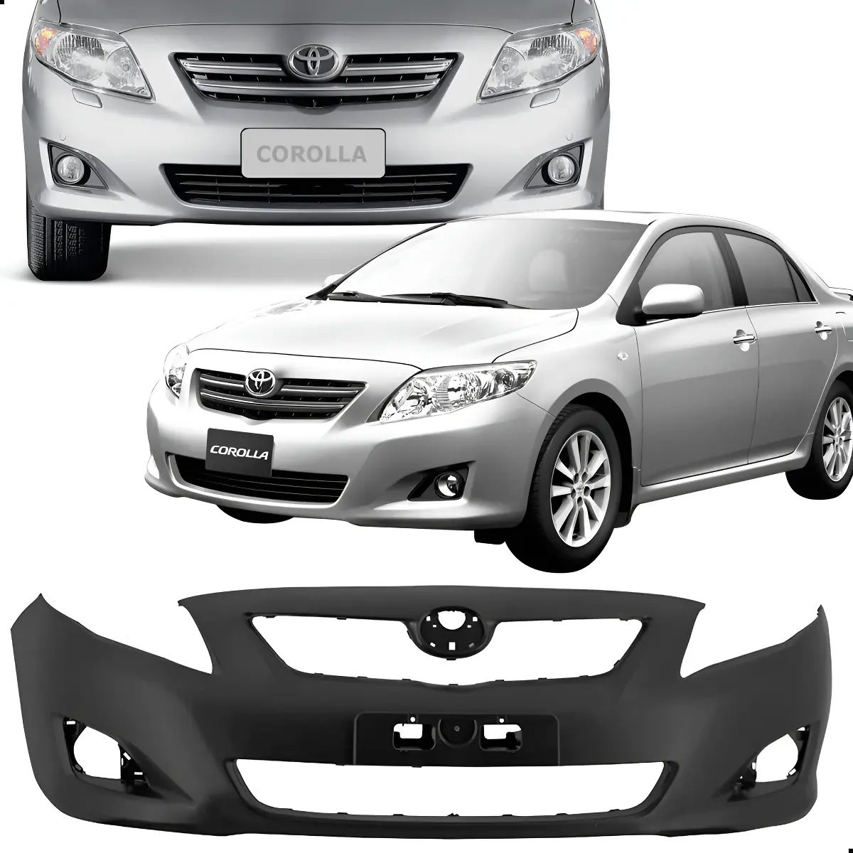 PARACHOQUE DIANTEIRO COROLLA 2008 A 2011